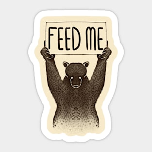 Feed Me Sticker